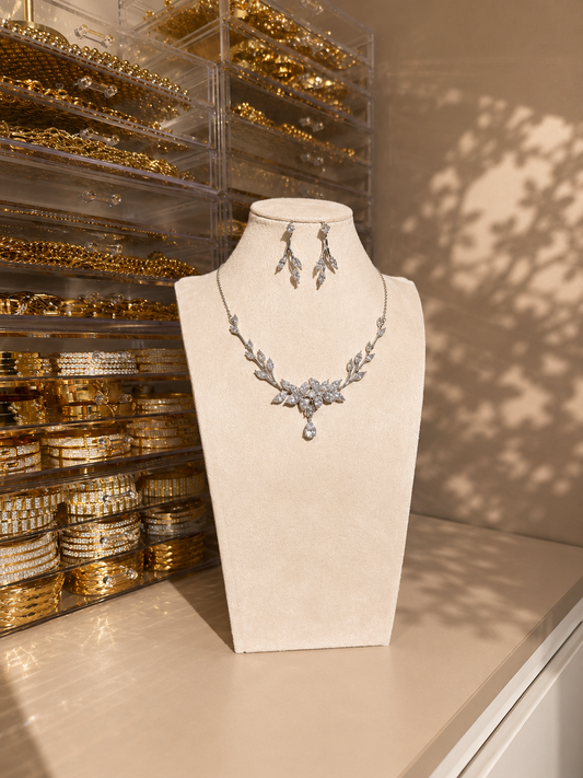 The silver Edit set