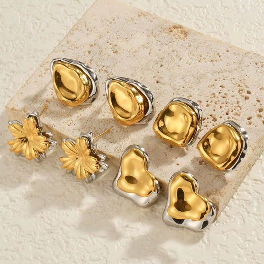 Pound cake earrings