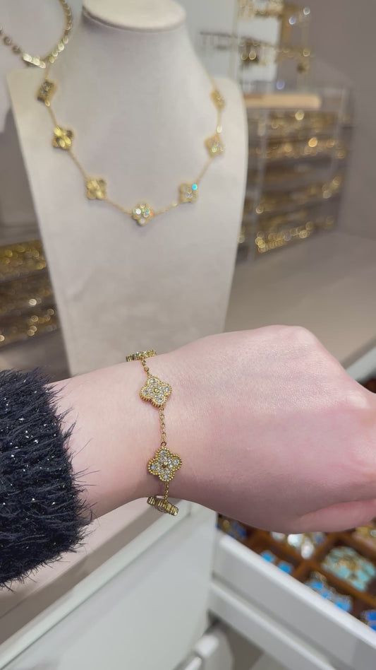 Four leaves New Usual bracelet